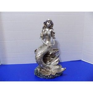 NEW Mermaid Figurine Statue Coastal Nautical Home Decor